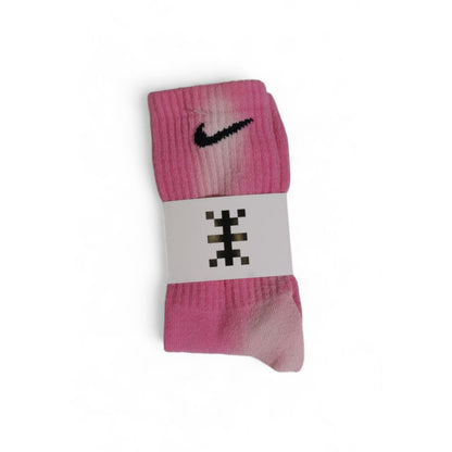 Chaussettes Nike roses en coton