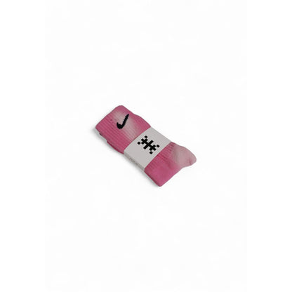 Chaussettes Nike roses en coton