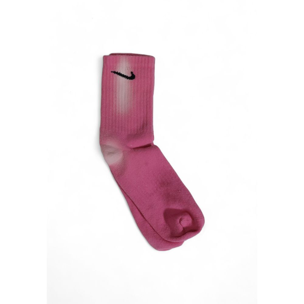 Chaussettes Nike roses en coton