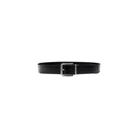 Cintura in pelle nera Calvin Klein