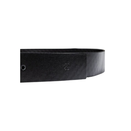 Cintura in pelle nera Calvin Klein