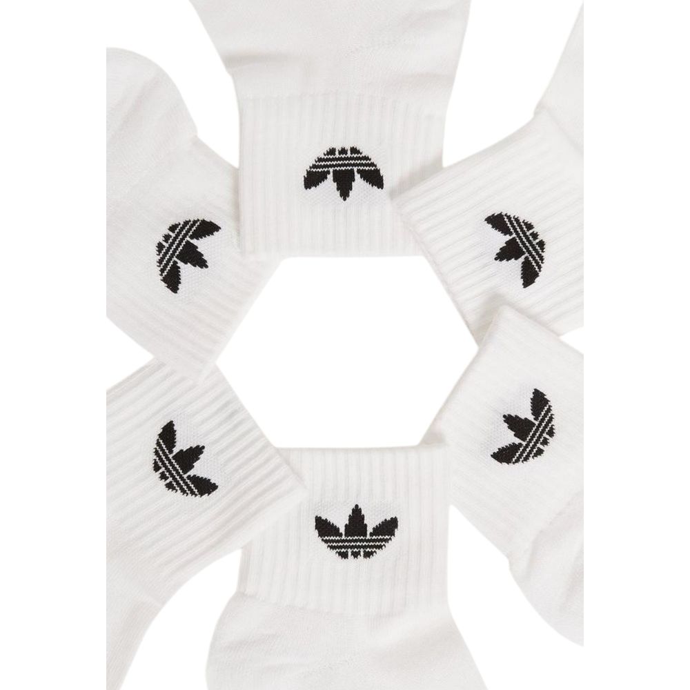Chaussettes blanches en coton Adidas Originals