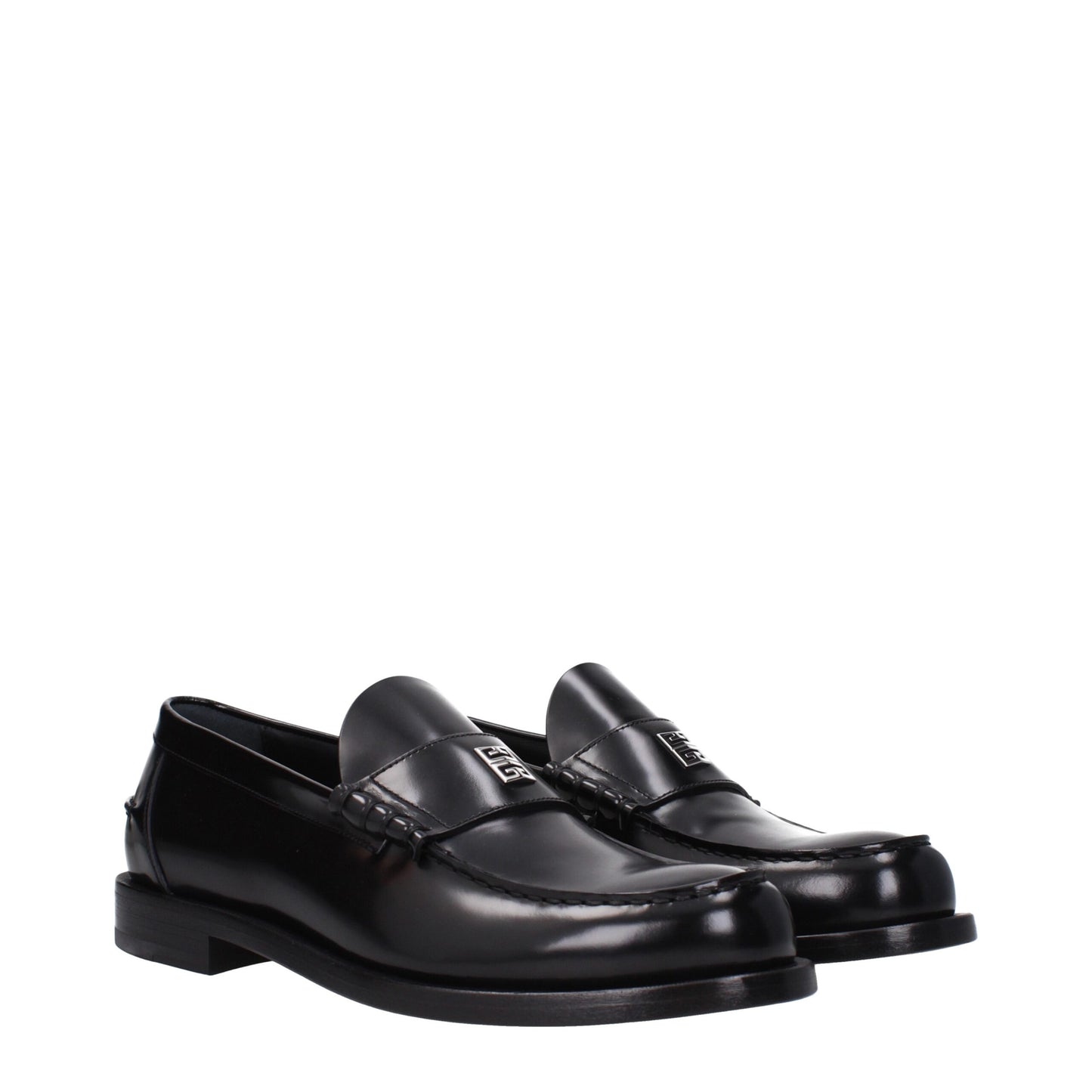 Mocassini slip-on in pelle nera Givenchy