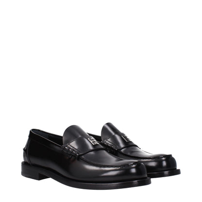 Mocassini slip-on in pelle nera Givenchy