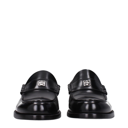 Mocassini slip-on in pelle nera Givenchy