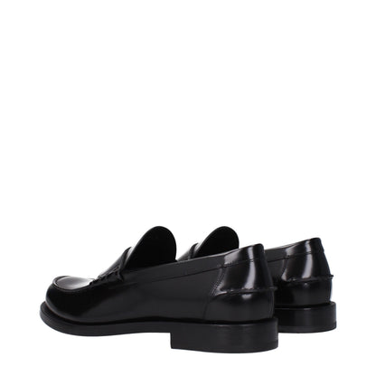 Mocassini slip-on in pelle nera Givenchy