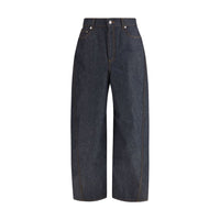 Pantaloni casual in cotone blu Givenchy