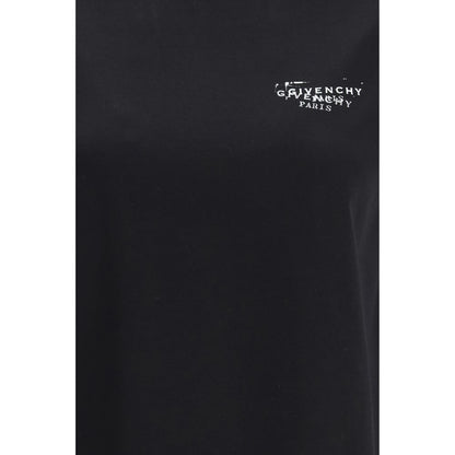 T-shirt nera in cotone Givenchy