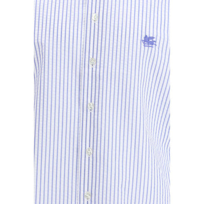 Chemise habillée en coton multicolore Etro