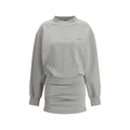 Abito casual in cotone grigio Attico