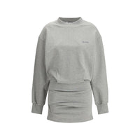 Abito casual in cotone grigio Attico