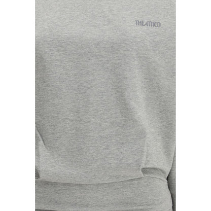 Abito casual in cotone grigio Attico
