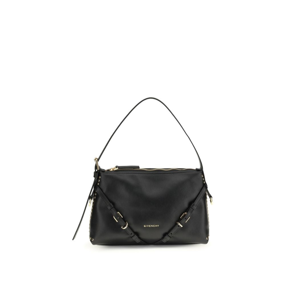 Borsa a tracolla Givenchy Bos Taurus in pelle di vitello nera