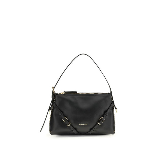 Borsa a tracolla Givenchy Bos Taurus in pelle di vitello nera