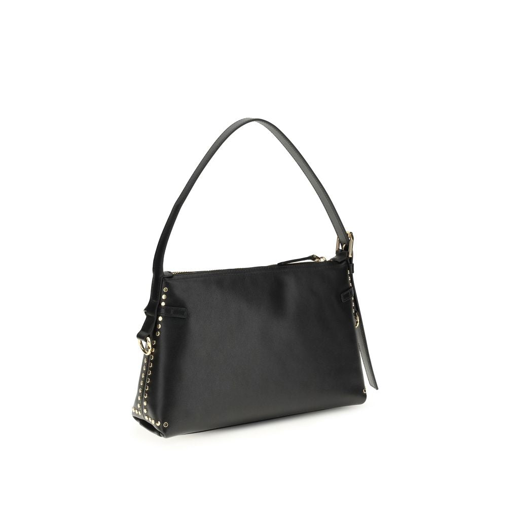 Borsa a tracolla Givenchy Bos Taurus in pelle di vitello nera