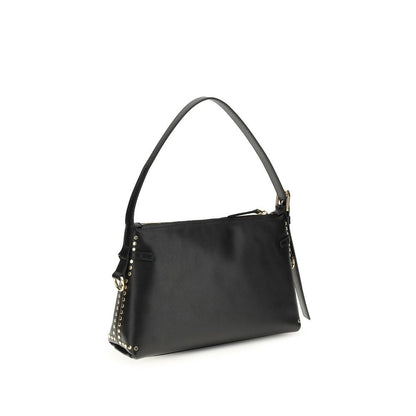 Borsa a tracolla Givenchy Bos Taurus in pelle di vitello nera