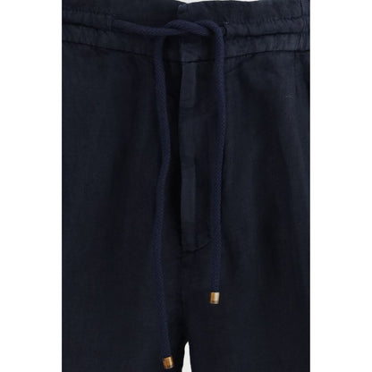 Bermuda Brunello Cucinelli in Lino Blu