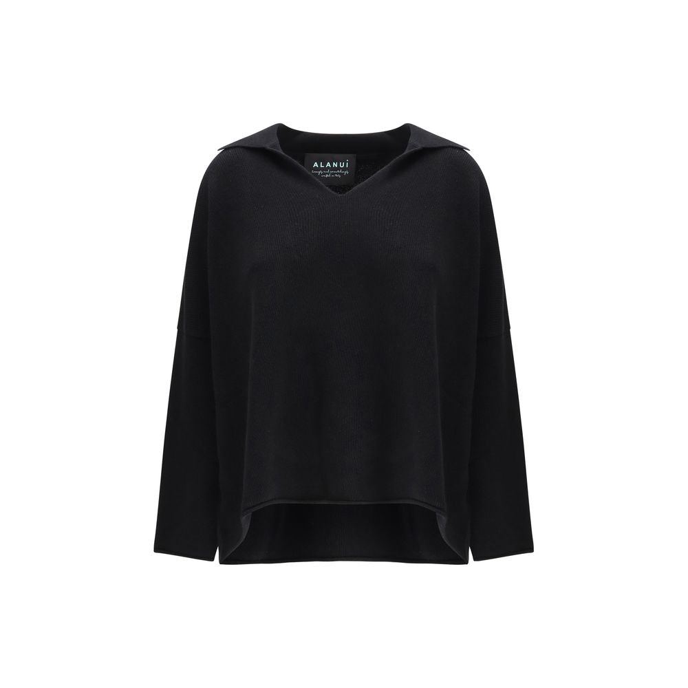 Felpa Alanui in cashmere nero