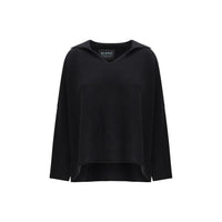 Felpa Alanui in cashmere nero
