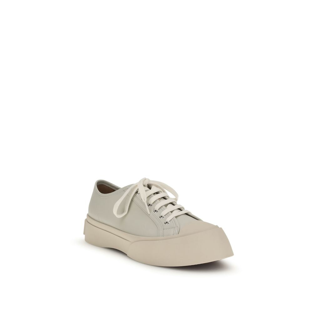 Baskets Marni Bos Taurus en cuir nappa blanc et veau