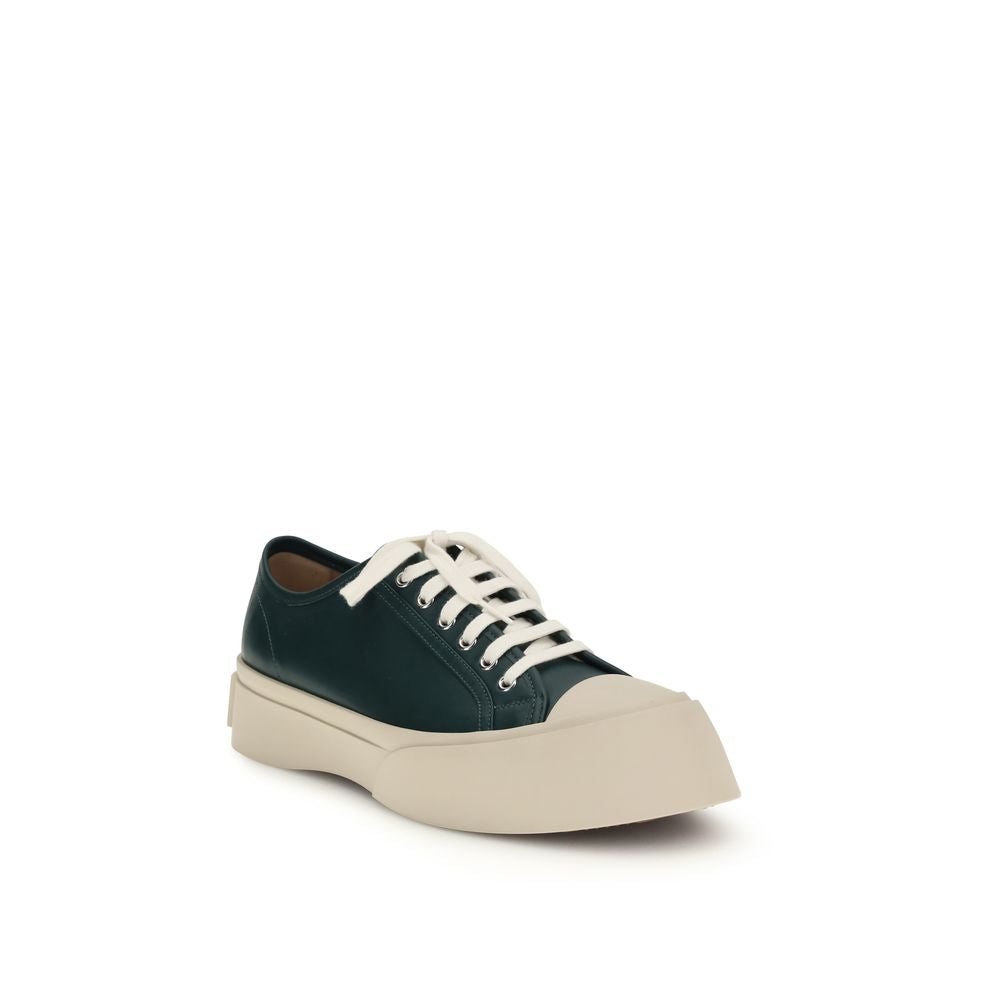 Sneakers Marni Taurus Chunky in pelle nappa nera/vitello