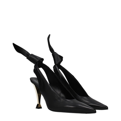 Décolleté Givenchy in pelle nera