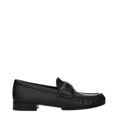 Mocassini slip-on in pelle nera Givenchy