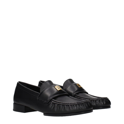Mocassini slip-on in pelle nera Givenchy