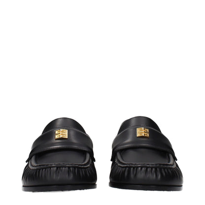Mocassini slip-on in pelle nera Givenchy