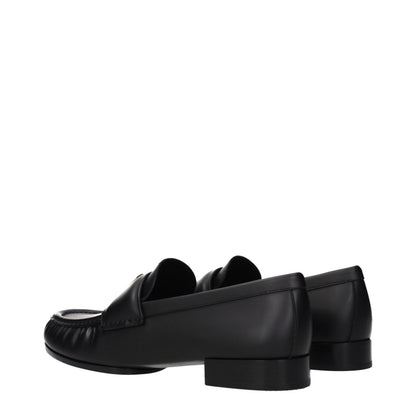 Mocassini slip-on in pelle nera Givenchy