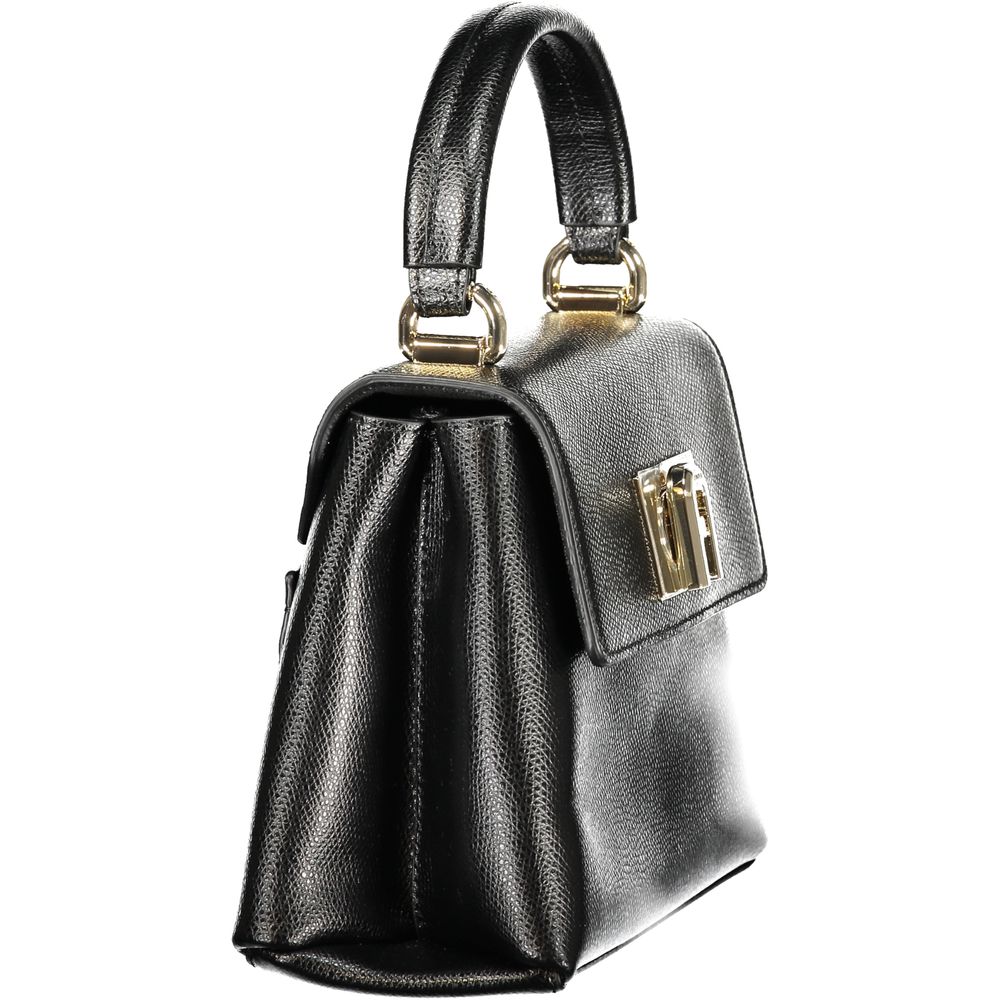 Sac à main en cuir noir Furla pour femme
