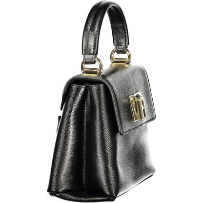 Borsa a mano da donna in pelle Furla Nero