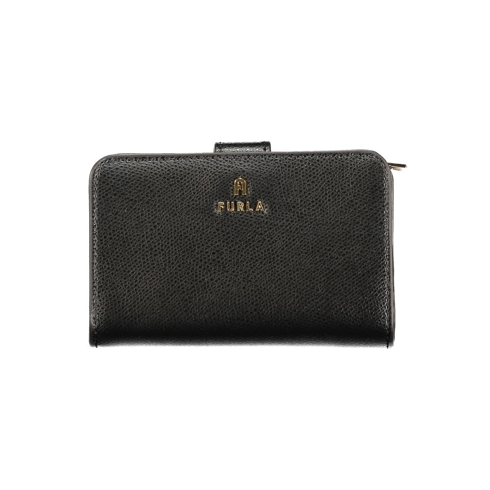 Portafoglio da donna Furla in pelle nera
