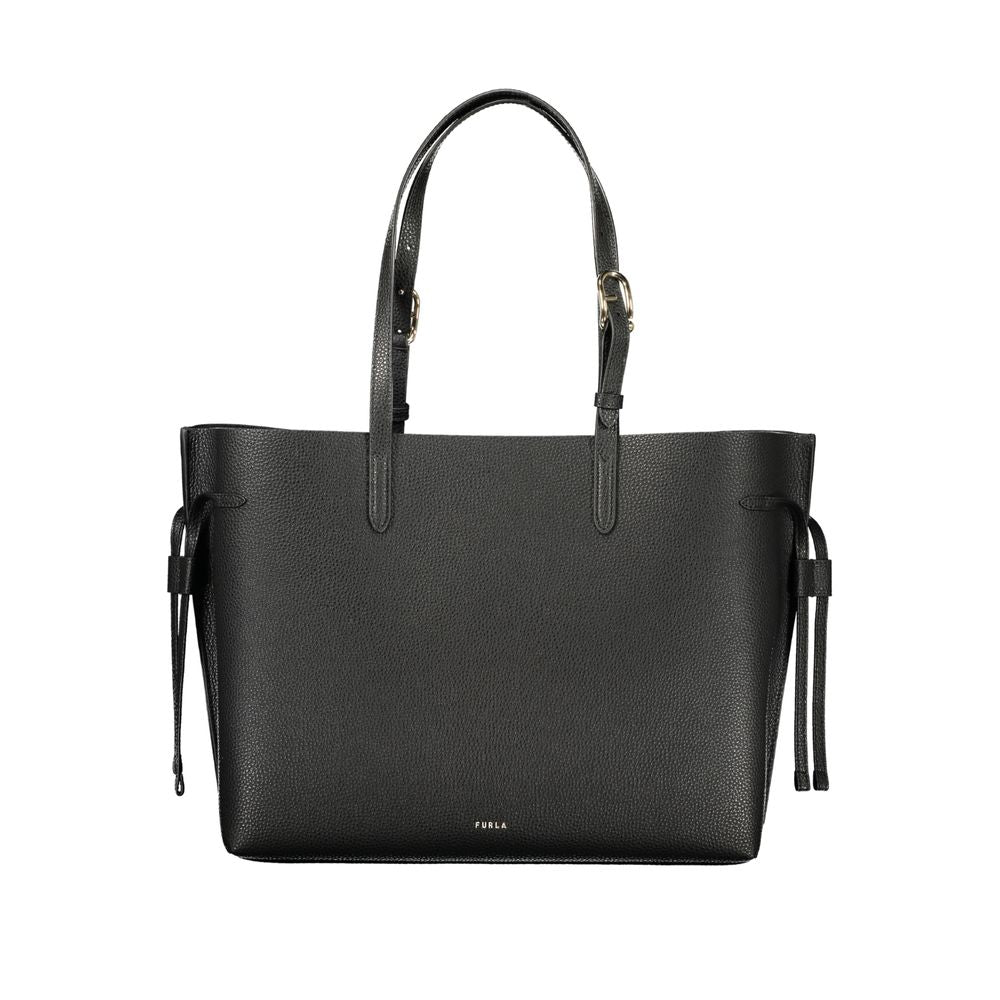 Sac à main Furla en cuir noir pour femme