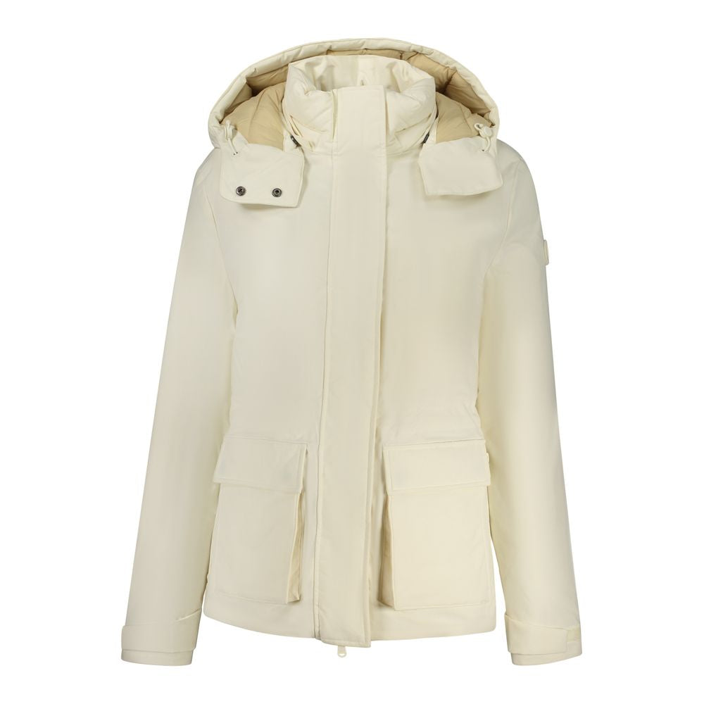 Parka blanche en polyester pour femme North Sails