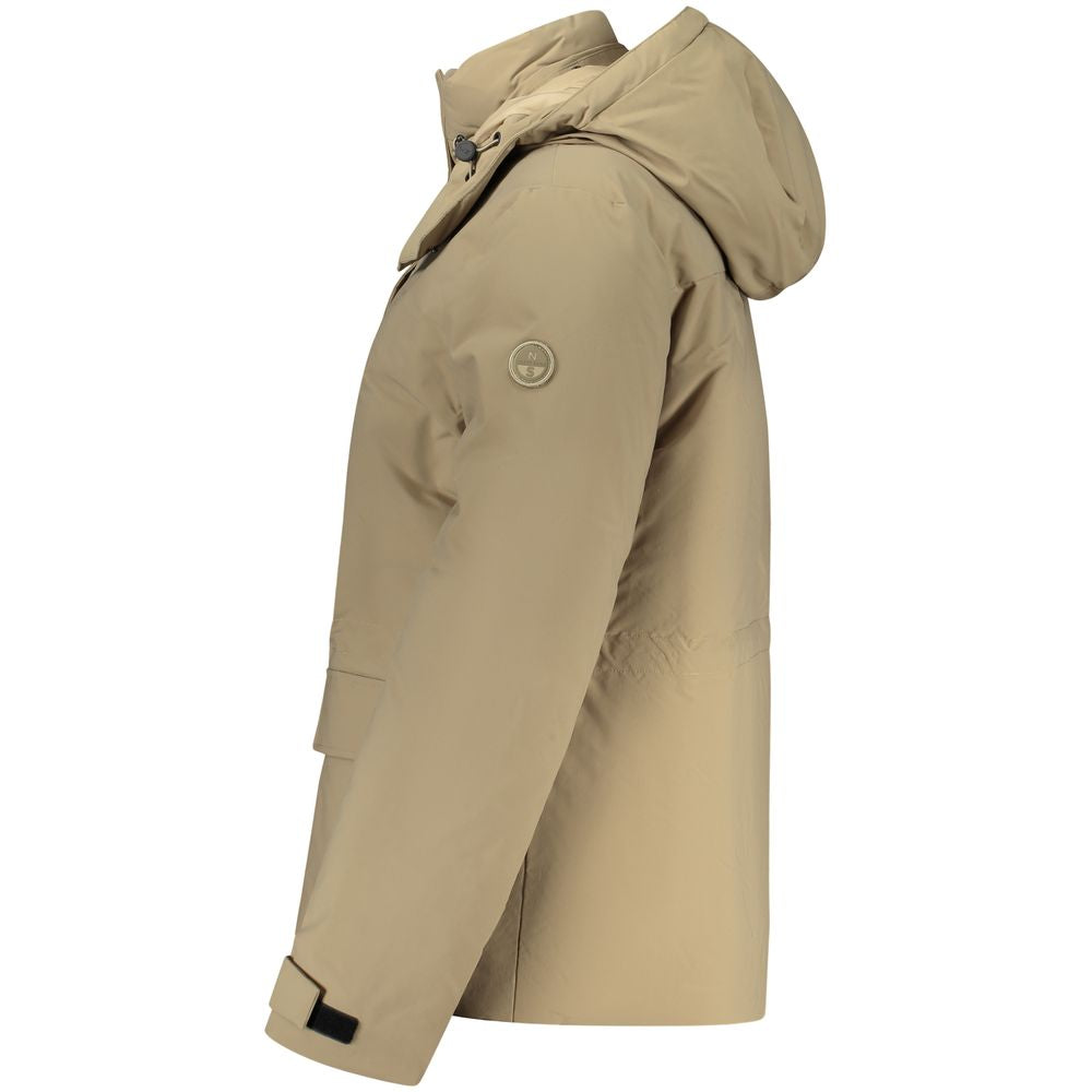 Veste femme North Sails marron en polyester