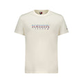 Maglietta da uomo in cotone bianco Tommy Hilfiger