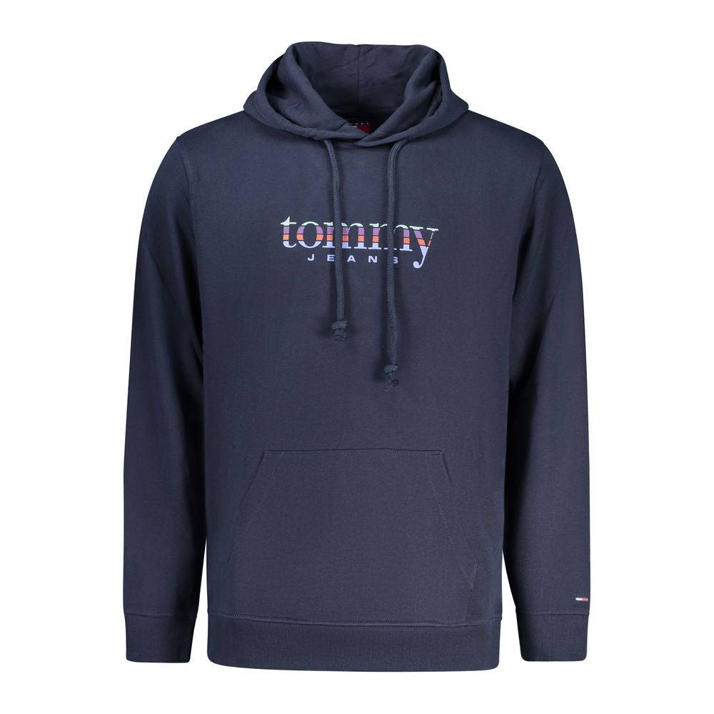 Sweat à capuche Tommy Hilfiger en coton bleu pour homme