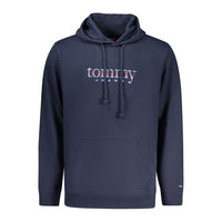 Sweat à capuche Tommy Hilfiger en coton bleu pour homme