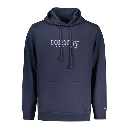 Sweat à capuche Tommy Hilfiger en coton bleu pour homme