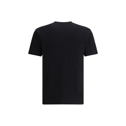 T-shirt in cotone nero Versace