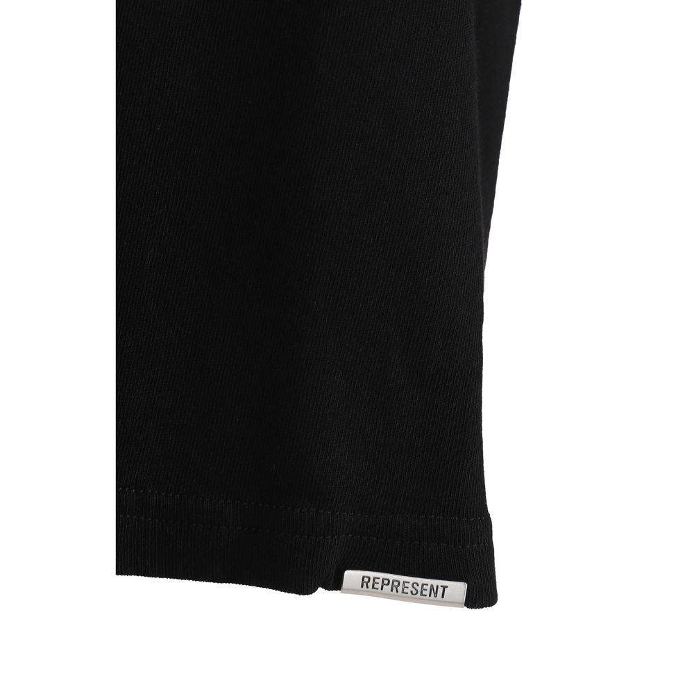 Maglietta in cotone nero Represent
