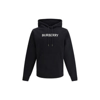 Felpa in cotone nero Burberry