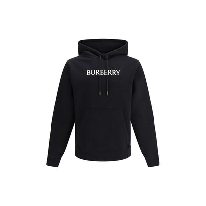 Felpa in cotone nero Burberry