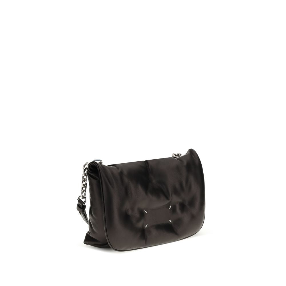 Borsa a tracolla Maison Margiela Ovis Aries in agnello nero