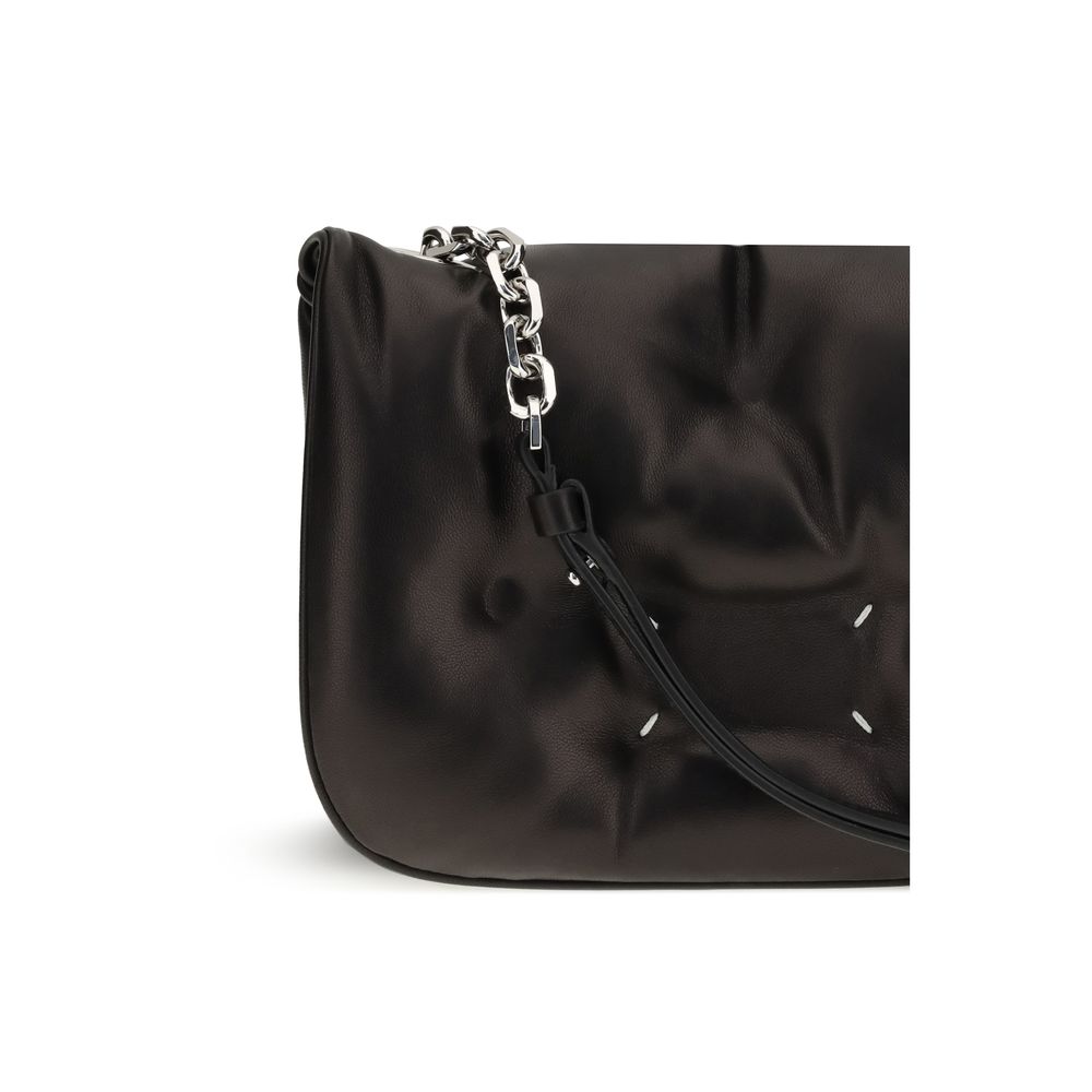 Borsa a tracolla Maison Margiela Ovis Aries in agnello nero