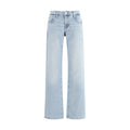 Jean droit en coton bleu 7FOR