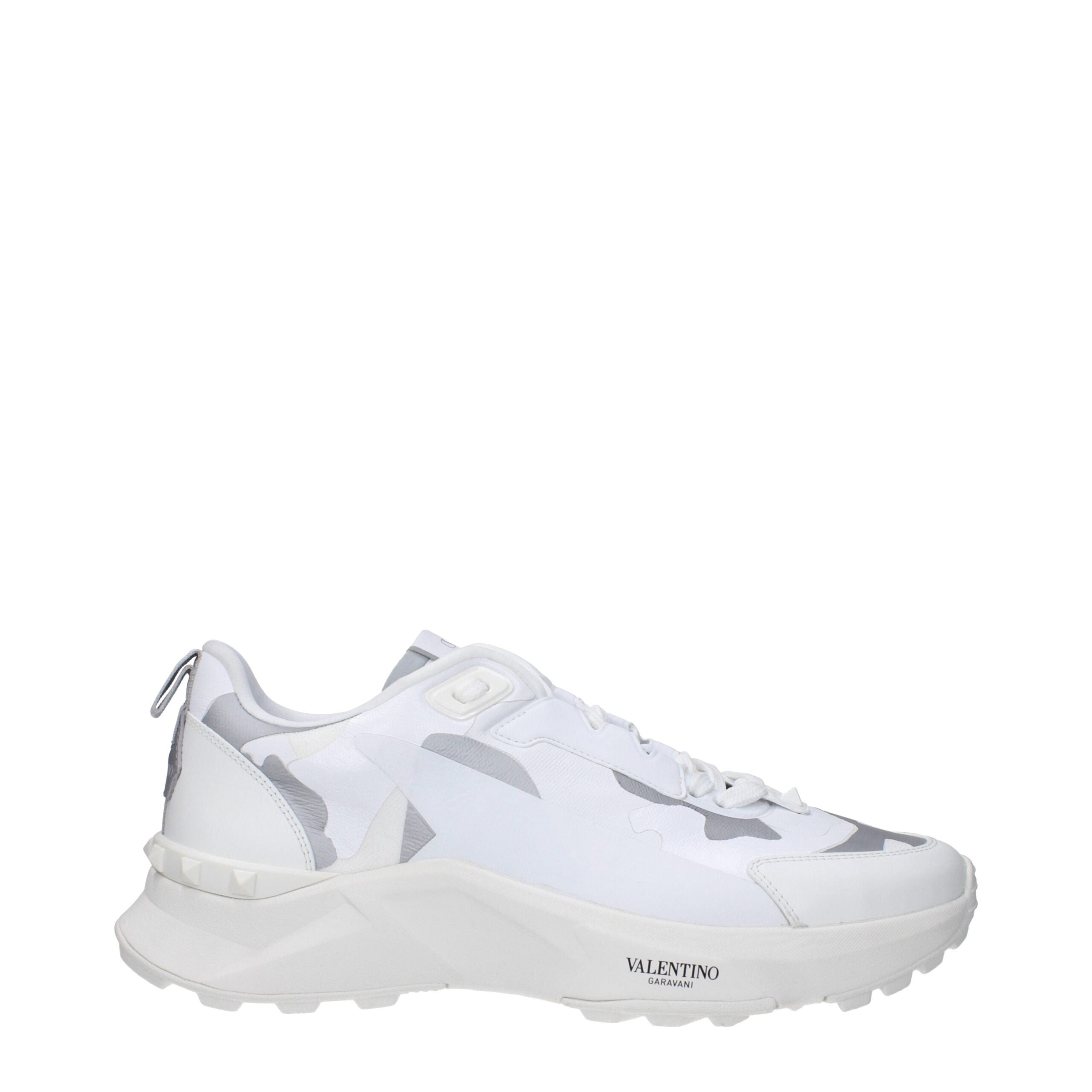 Baskets de sport blanches en tissu Valentino Garavani