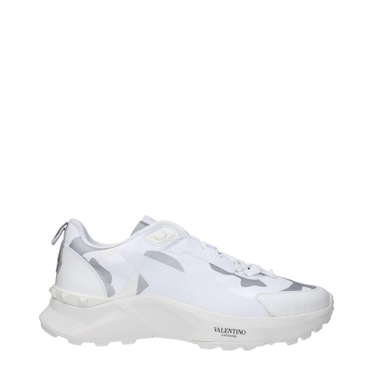 Sneakers sportive in tessuto bianco Valentino Garavani