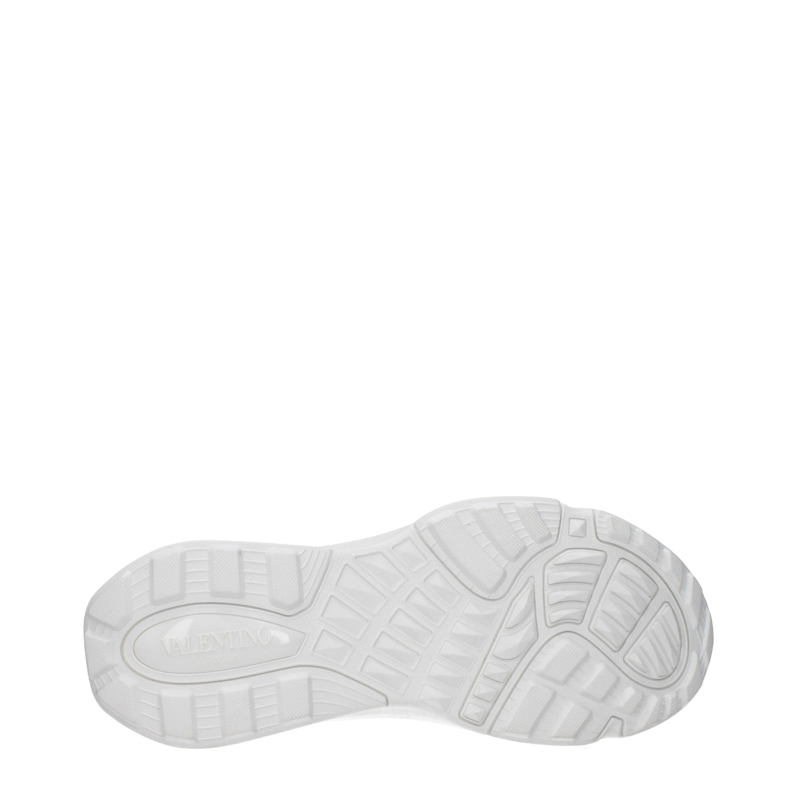 Baskets de sport blanches en tissu Valentino Garavani